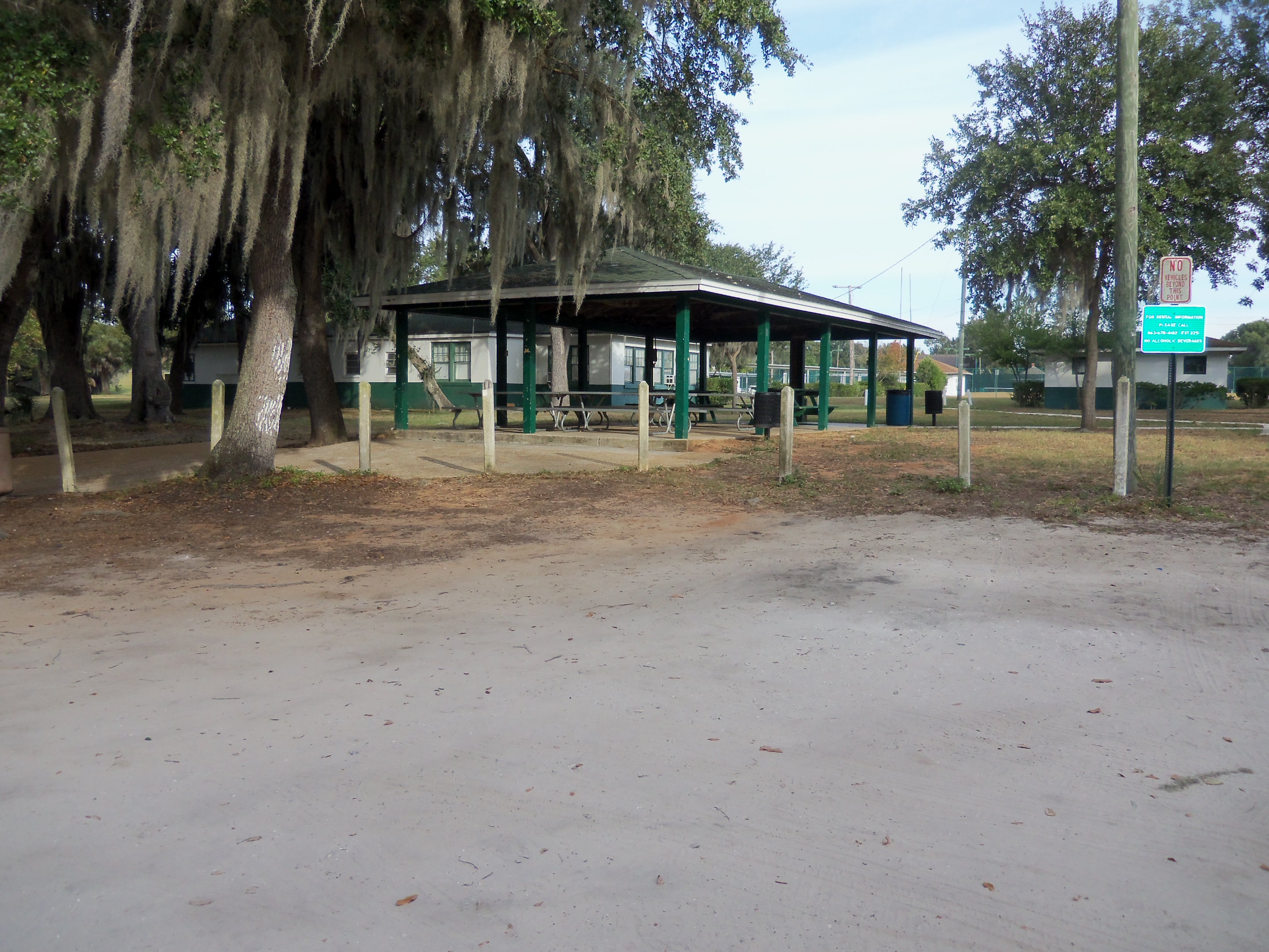 Crystal Lake Park Picture from Parking Lot